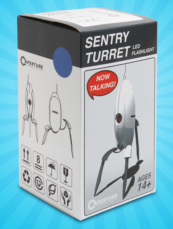 Portal 2 tourelle lumineuse et sonore