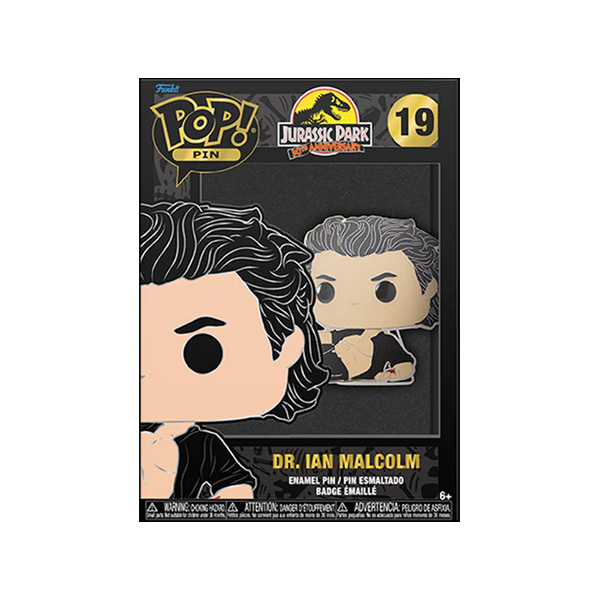 Jurassic Park Pop Pins Dr. Ian Malcolm