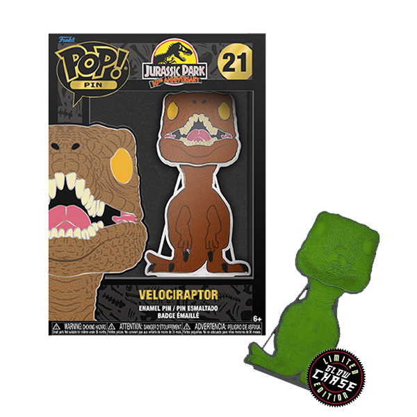 Jurassic Park Pop Pins Velociraptor