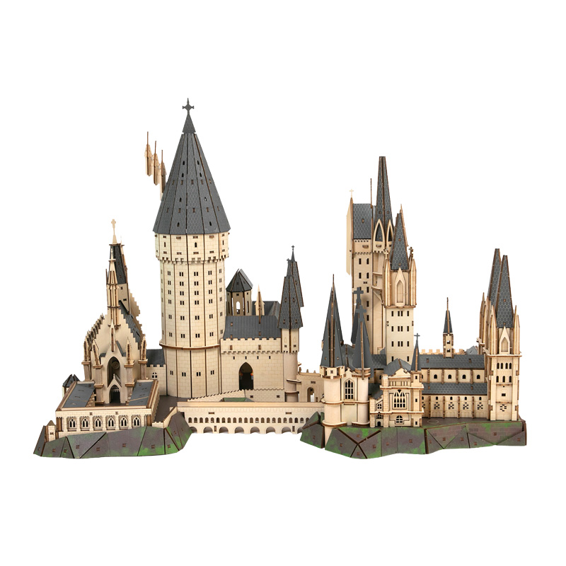 Harry Potter Puremind Wooden Scene Hogwarts The Great Hall Light Up And Sound 