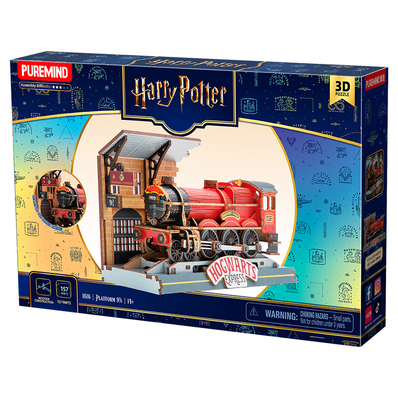 Harry Potter Puremind Wizarding Diorama Series Platform 9 3/4