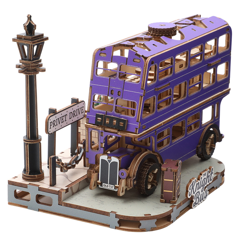 Harry Potter Puremind Wizarding Diorama Series Knight Bus