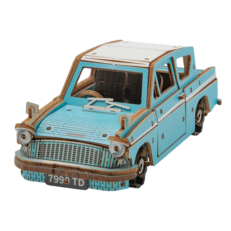 Harry Potter Puremind Wizarding Diorama Series Flying Ford Anglia
