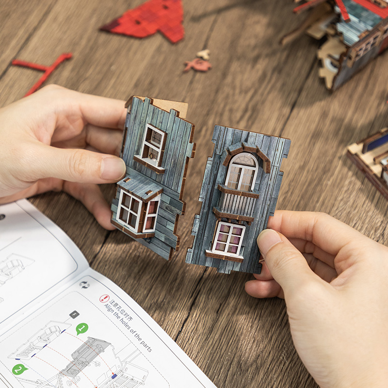 Harry Potter Puremind Wizarding Diorama Series The Burrow