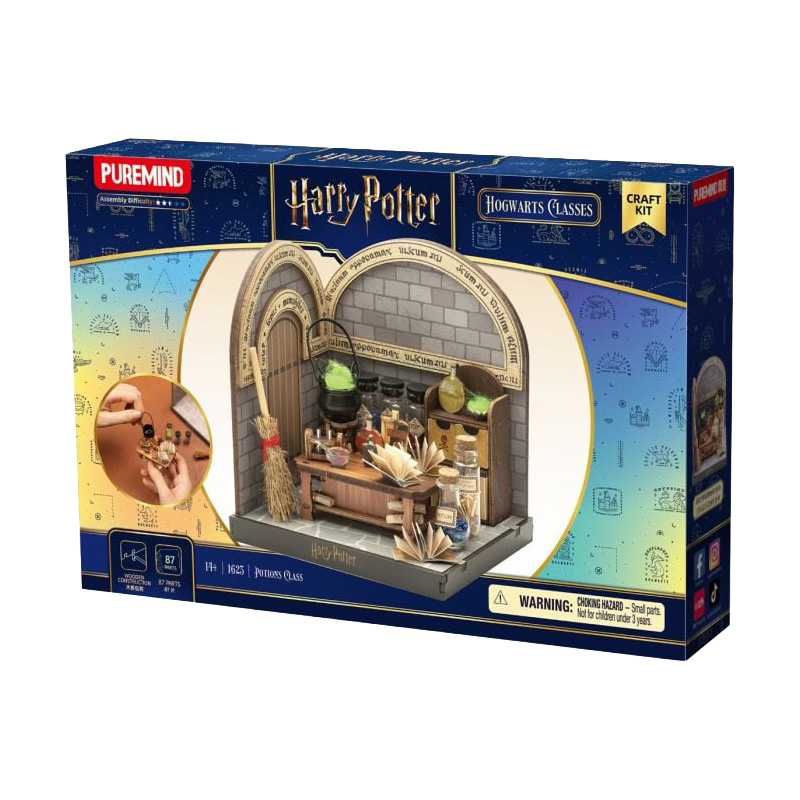 Harry Potter Puremindwooden DIY Hogwarts Classes Potions Class