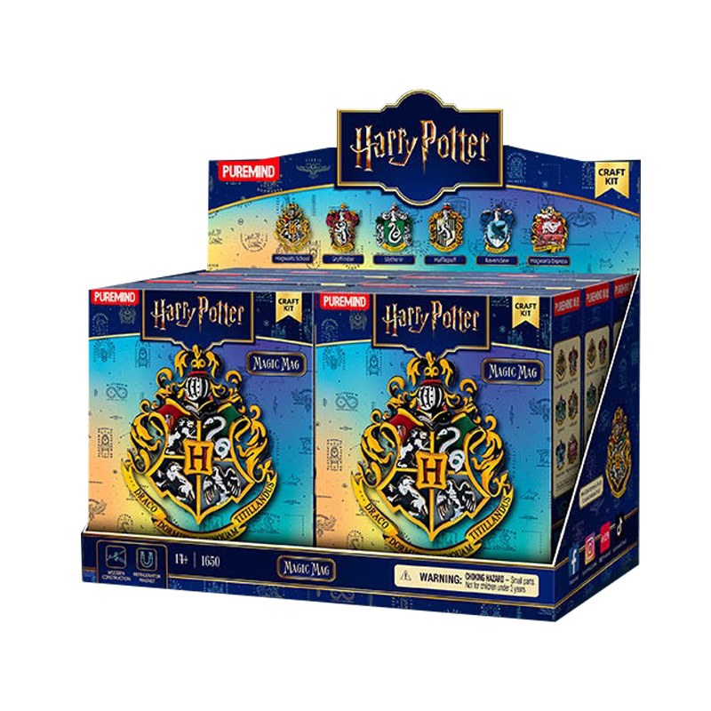 Harry Potter Puremind Wooden Magnet Blind Box Asst 6pcs