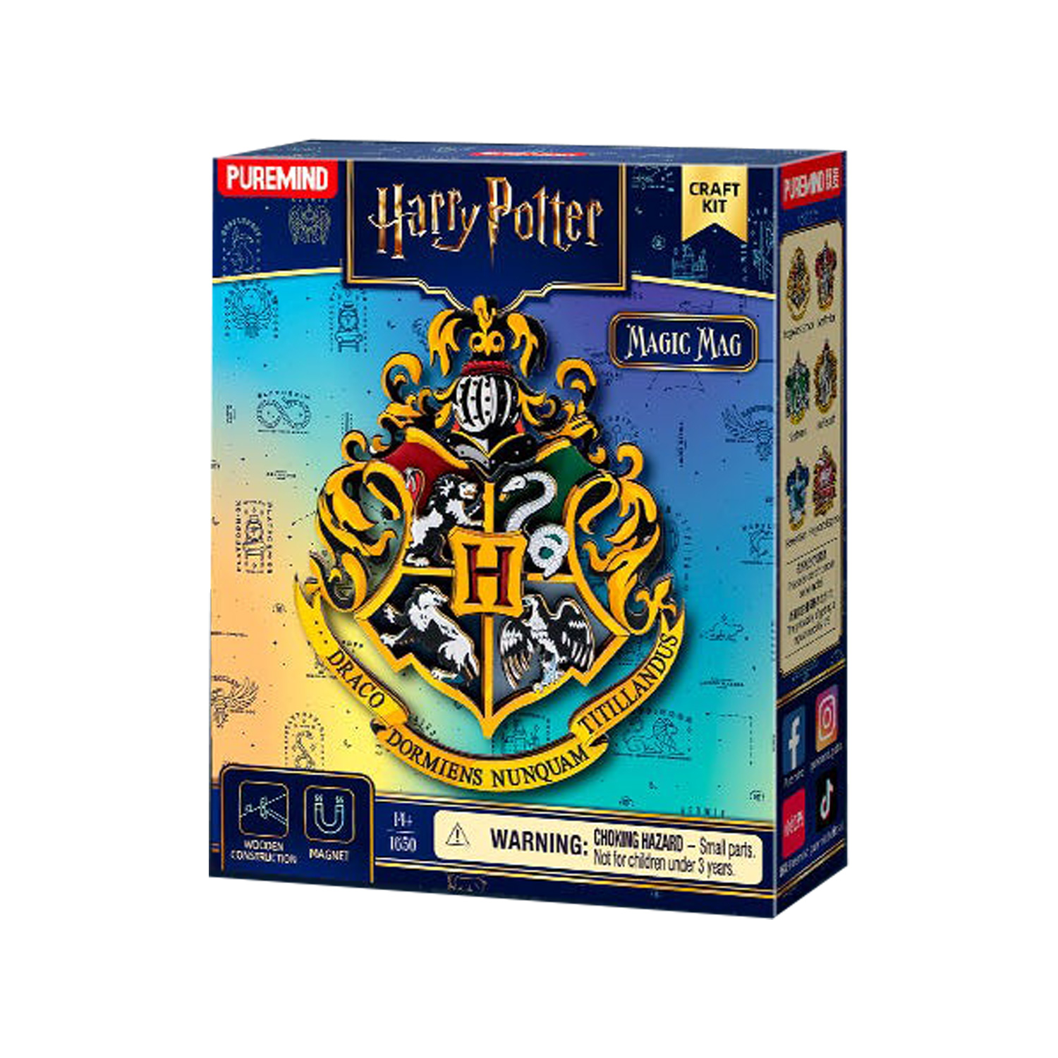Harry Potter Puremind Wooden Magnet Blind Box Asst 6pcs