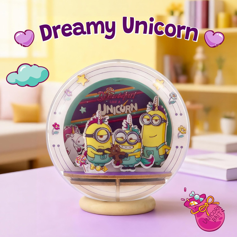Minions Puremind Sphere Land Dreamy Unicorn