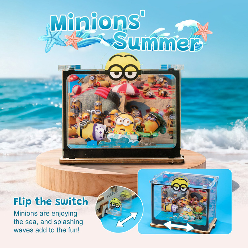 Minions Puremind Mini Scene Minions Summer