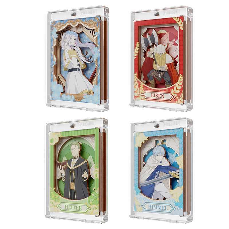 Frieren Puremind Mini Wooden Art Magnetic Case Blind Box Asst 10pcs