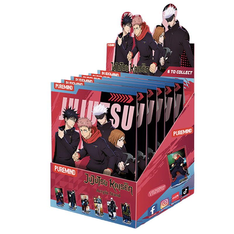Jujutsu Kaisen Puremind Acrylic Stand Blind Box Asst 6pcs
