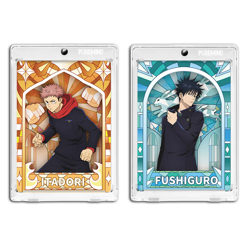 Jujutsu Kaisen Puremind Mini Wooden Art Magnetic Case Blind Box Asst 6pcs