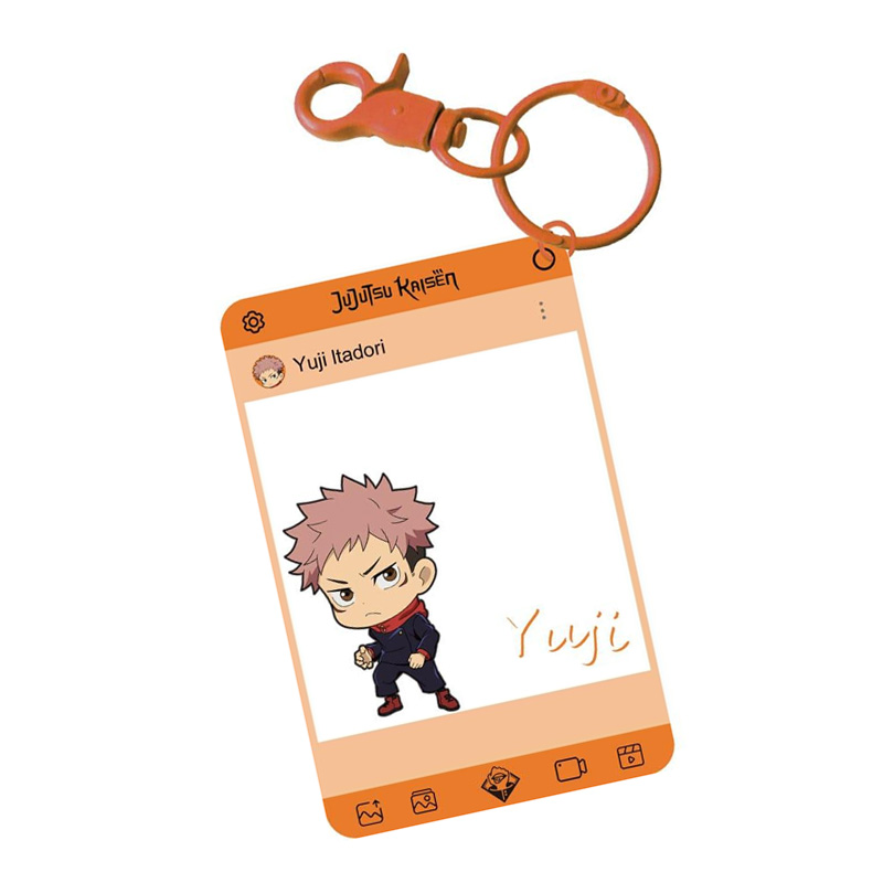 Jujutsu Kaisen Puremind Acrylic Clear Card Keychain Blind Box Asst 6pcs