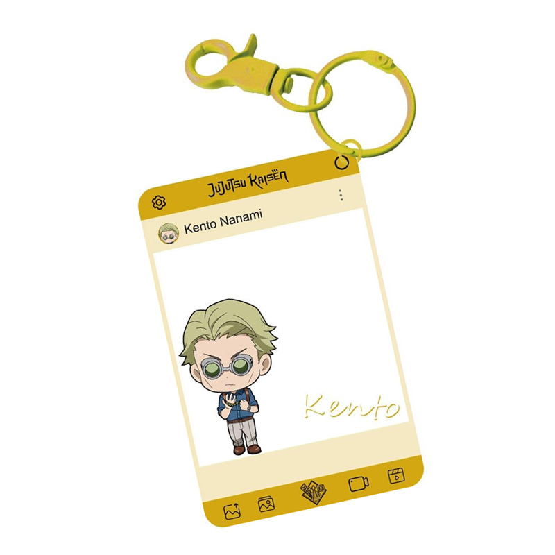 Jujutsu Kaisen Puremind Acrylic Clear Card Keychain Blind Box Asst 6pcs