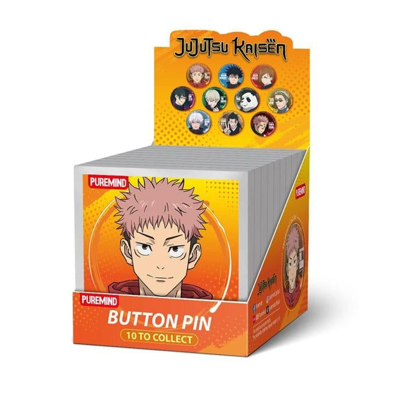 Jujutsu Kaisen Puremind Badge Blind Box Asst 10pcs