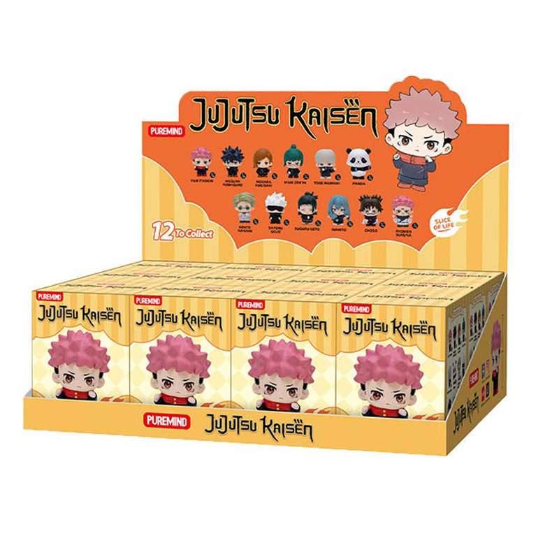 Jujutsu Kaisen Puremind Slice Of Life Blind Box Mini Fig Asst 12pcs
