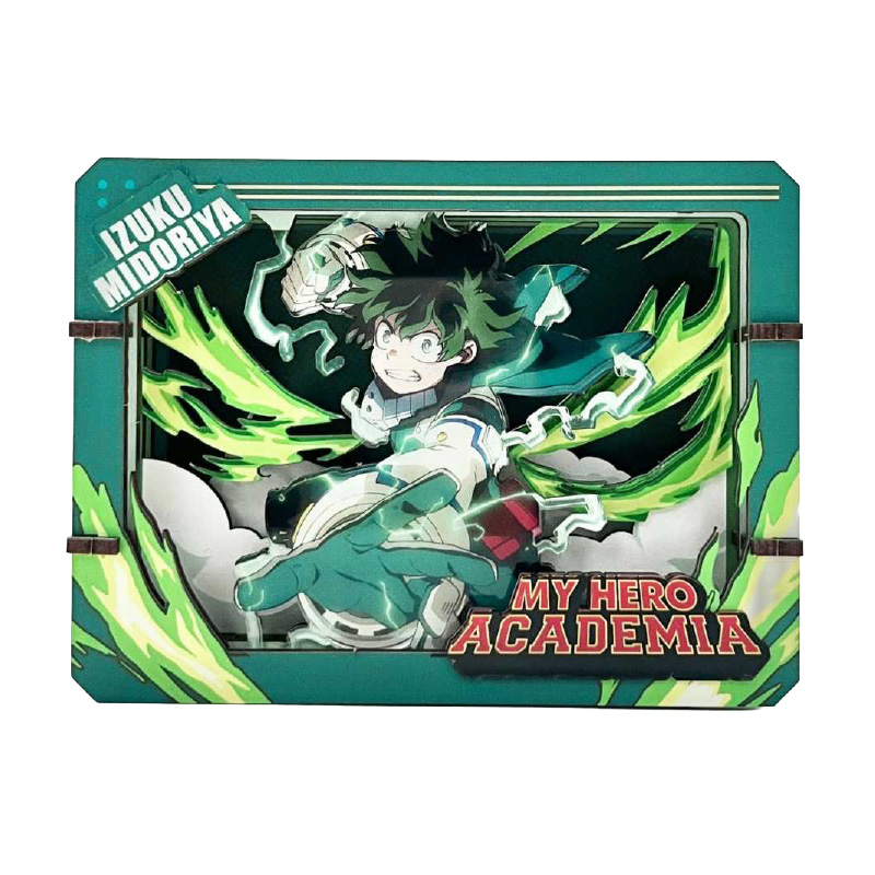 My Hero Academia Puremind Wooden Gallery S Blind Box Asst 6pcs