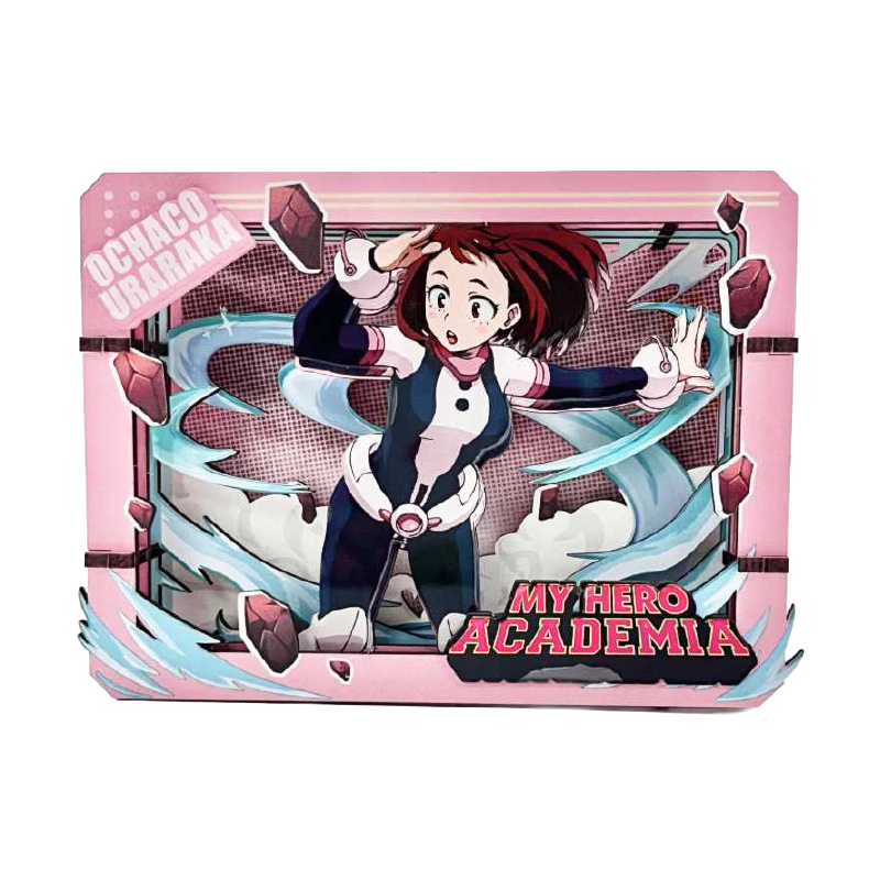 My Hero Academia Puremind Wooden Gallery S Blind Box Asst 6pcs