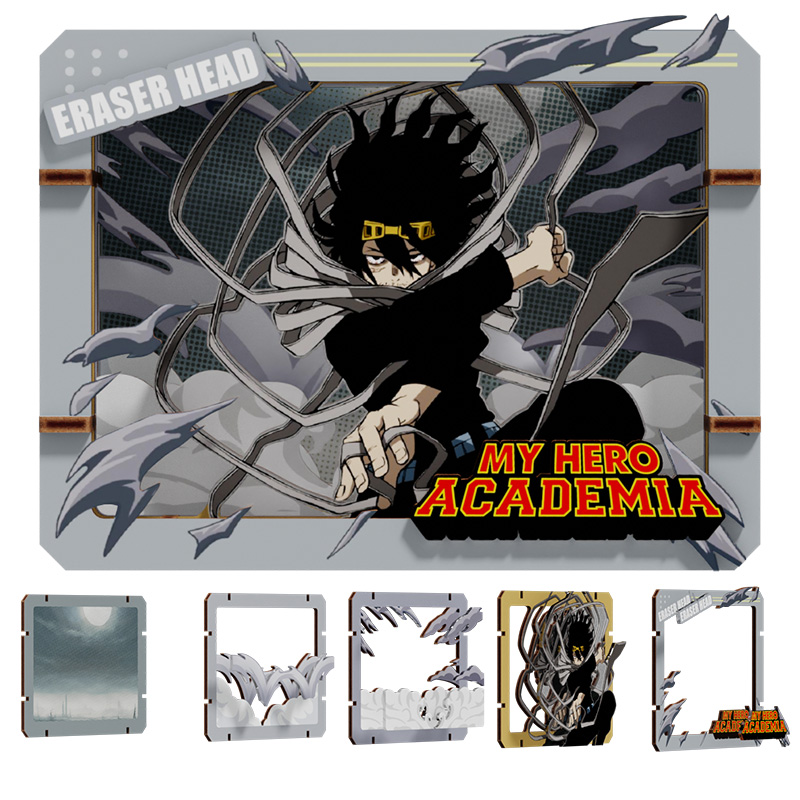 My Hero Academia Puremind Wooden Gallery S Blind Box Asst 6pcs