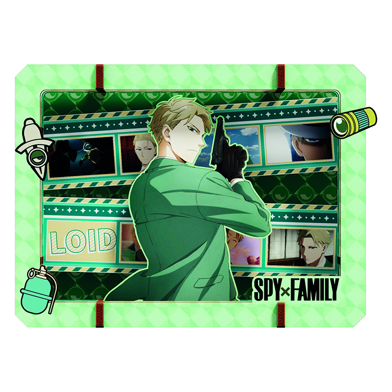 Spy X Family Puremind Wooden Gallery S Family Mission Blind Box Asst 6pcs