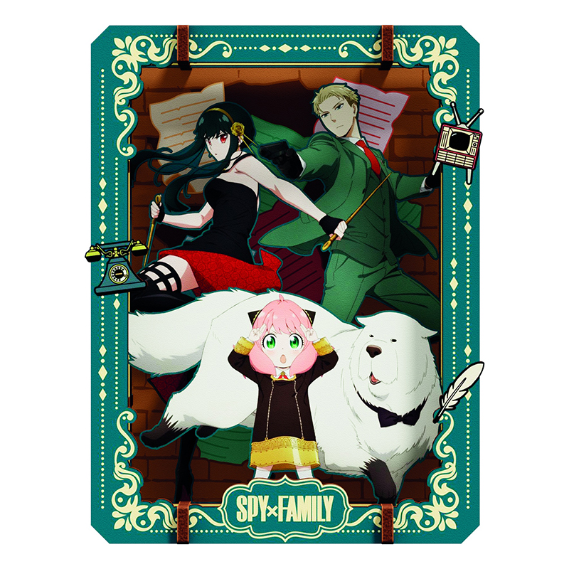Spy X Family Puremind Wooden Gallery S Family Mission Blind Box Asst 6pcs