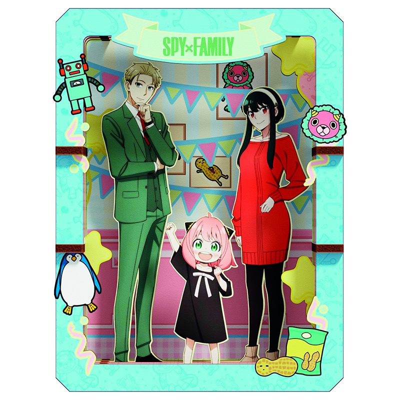 Spy X Family Puremind Wooden Gallery S Family Mission Blind Box Asst 6pcs