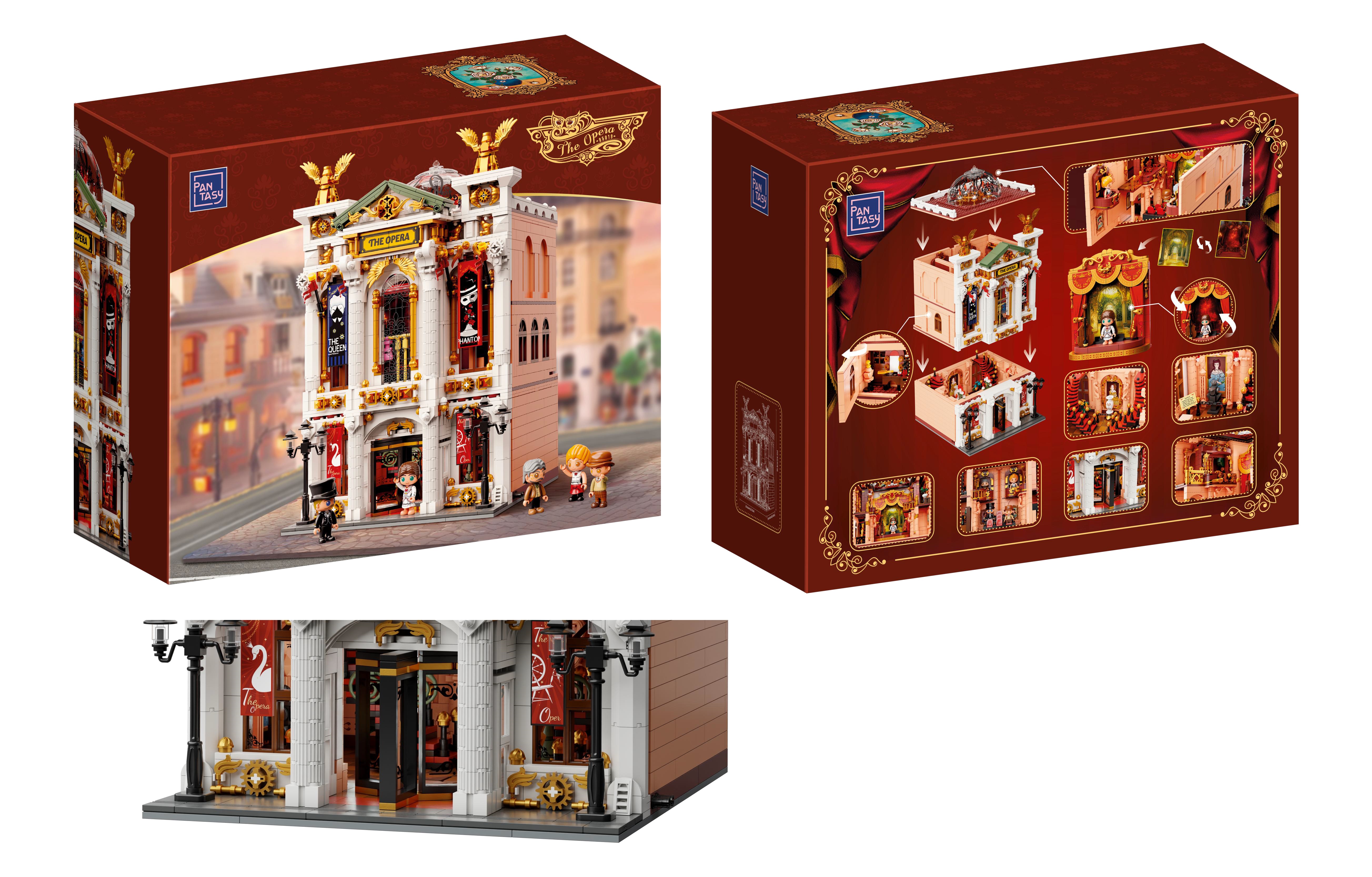 Retro Series Pantasy The Opera Building 36cm