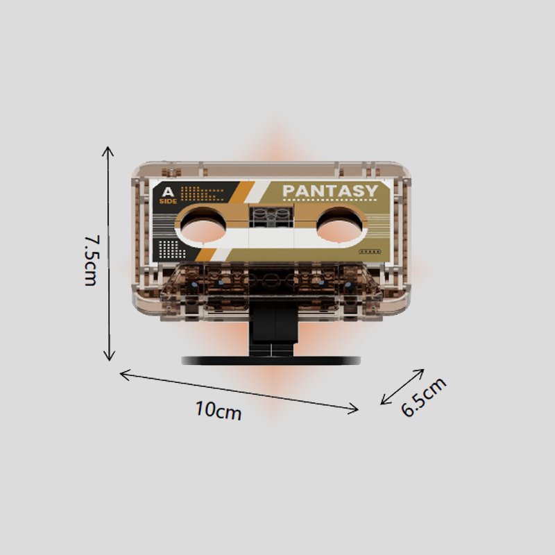 Retro Collection Pantasy 85039 Cassette Player 569pcs 15cm