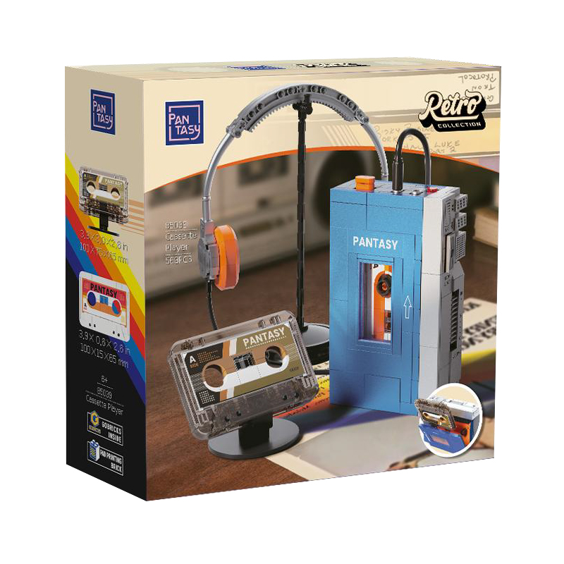 Retro Collection Pantasy 85039 Cassette Player 569pcs 15cm