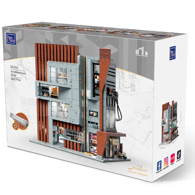 Retro Collection Pantasy  85041 Architecture Firm 3427pcs 30cm