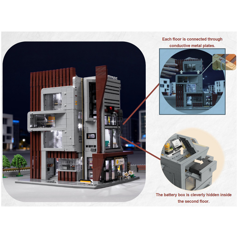 Retro Collection Pantasy  85041 Architecture Firm 3427pcs 30cm