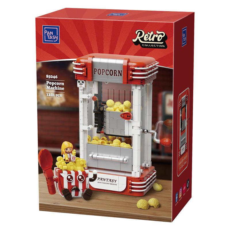 Retro Collection Pantasy 85046 Popcorn Machine 27cm