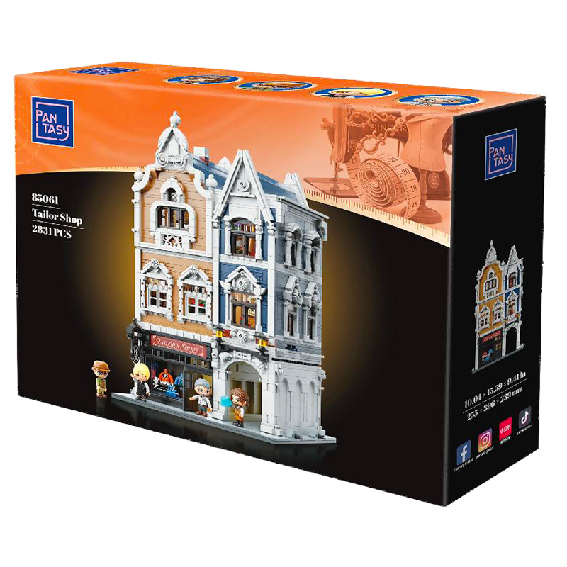 Modular Building Pantasy 85061 Tailor Shop 40cm