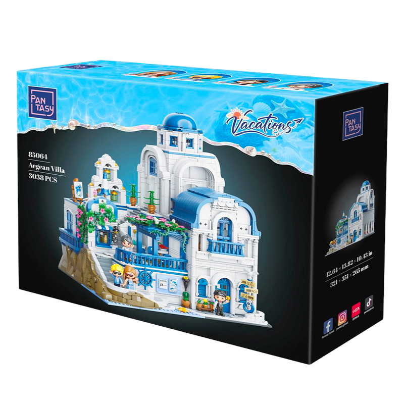 Vacations Pantasy 85064 Aegean Villa 36cm