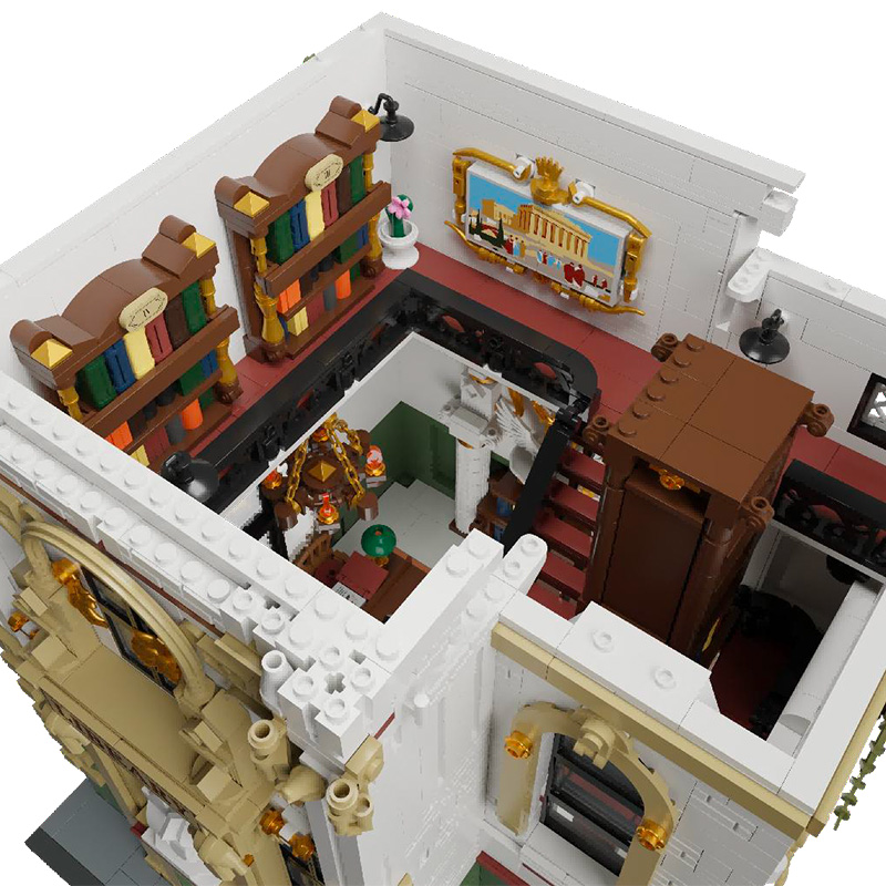 Modular Building Pantasy 85077 Library 35cm