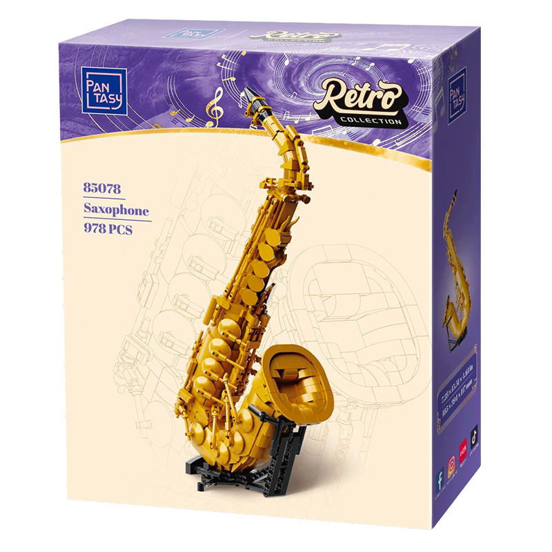 Retro Collection Pantasy 85078 Saxophone 40cm