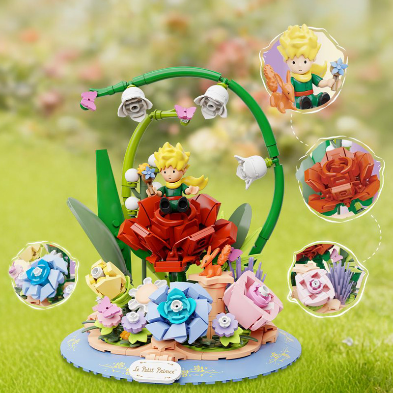 Le Petit Prince Pantasy 86337 Rose Tale 18cm