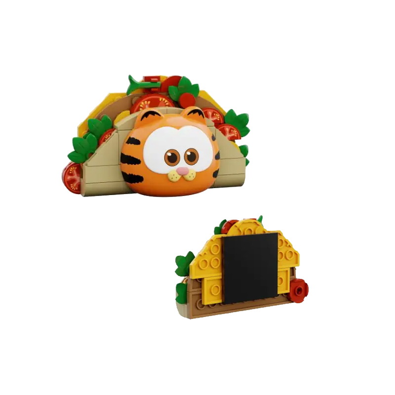 Garfield Fridge Magnet Series Pantasy 86819 Taco Fridge Magnet 10cm