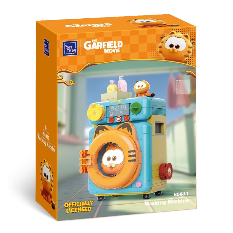 Garfield Pantasy Fantastic Machines Series Washing Machine 18cm
