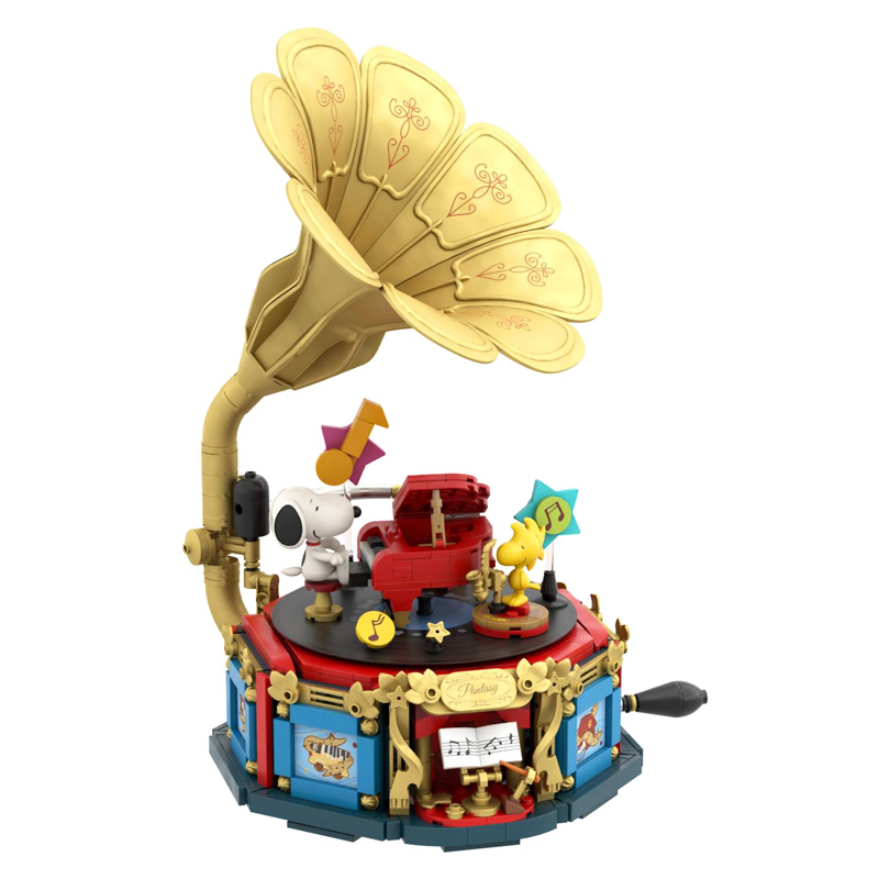 Snoopy Pantasy Snoopy's Phonograph 32cm