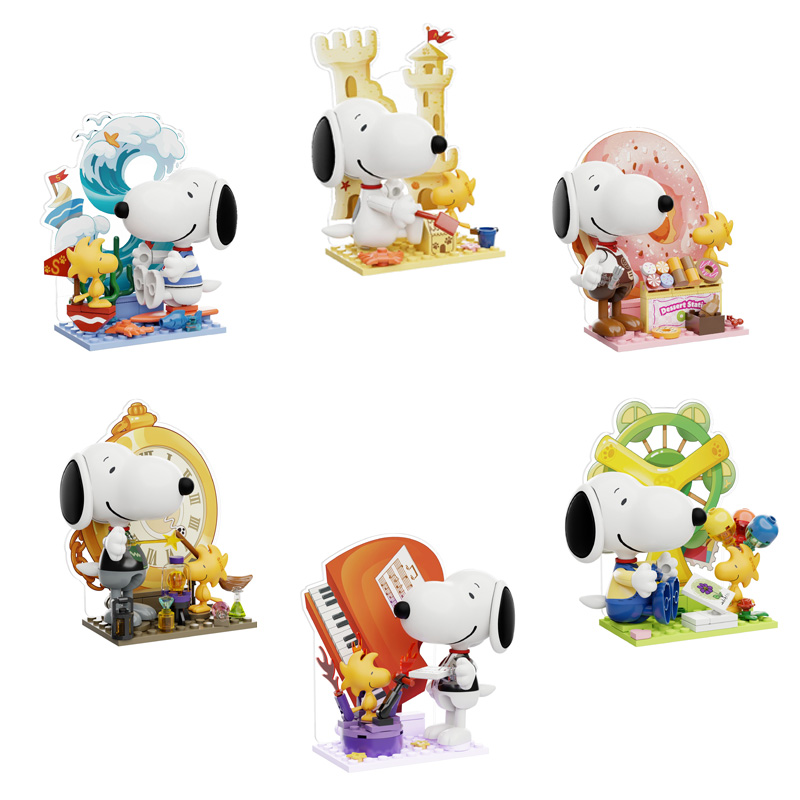 Snoopy Pantasy Snoopy Letter World Series Blind Box 11cm x6
