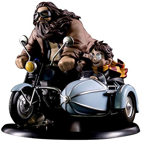 Harry Potter Qfig Max Hagrid & Harry 15cm