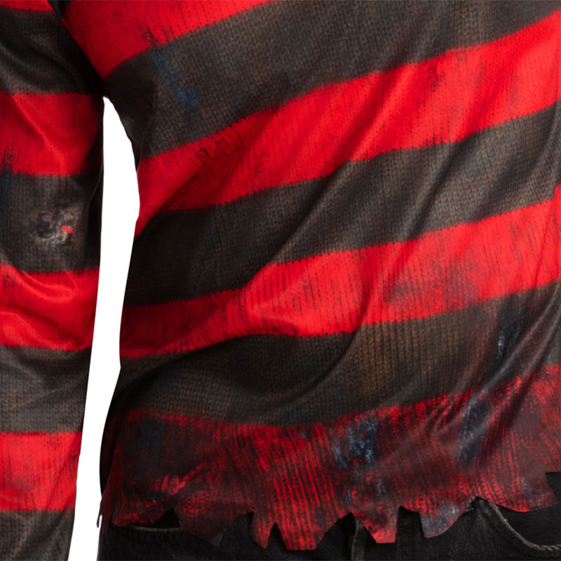 Nightmare On Elm Street Horror Cosplay Top & Masque Adulte Freddy Taille Unique