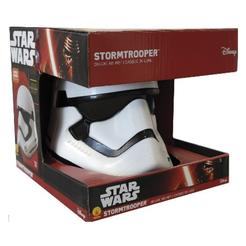 Star Wars Rubies Casque Adulte Intégral Luxe Storm Trooper