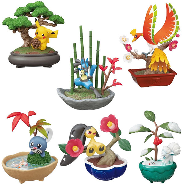 Pokemon Pocket Bonsai 6pcs