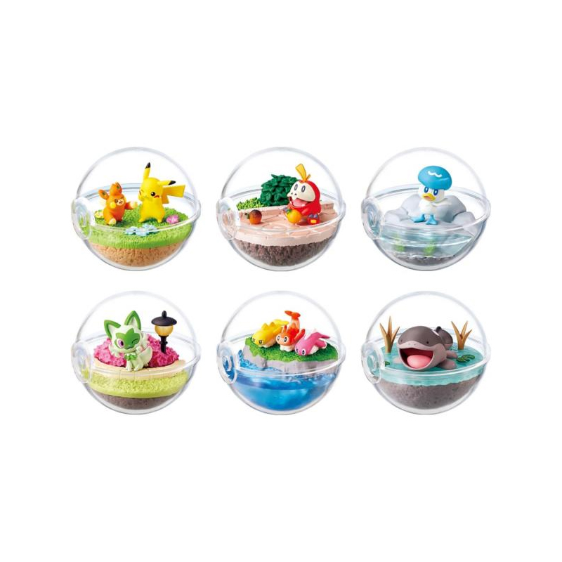 Pokemon Terrarium Collection Ex Paldea Boite De 6Pcs