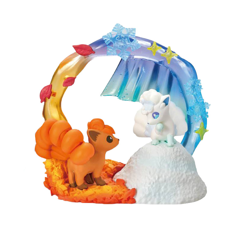 Pokemon Rement Circular Diorama Collection Vol 2 Asst 6pcs