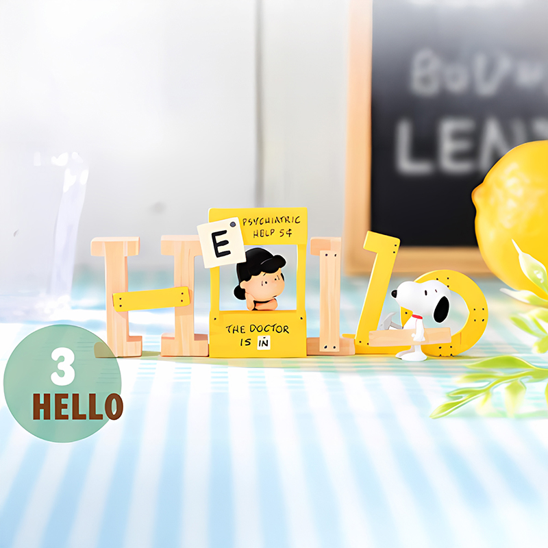 Snoopy Rement Collection Of Words Vol 3 Asst 6pcs