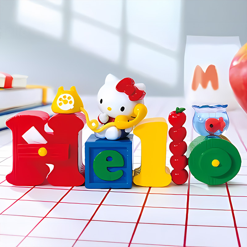 Hello Kitty Rement Words Collection  Asst 6pcs