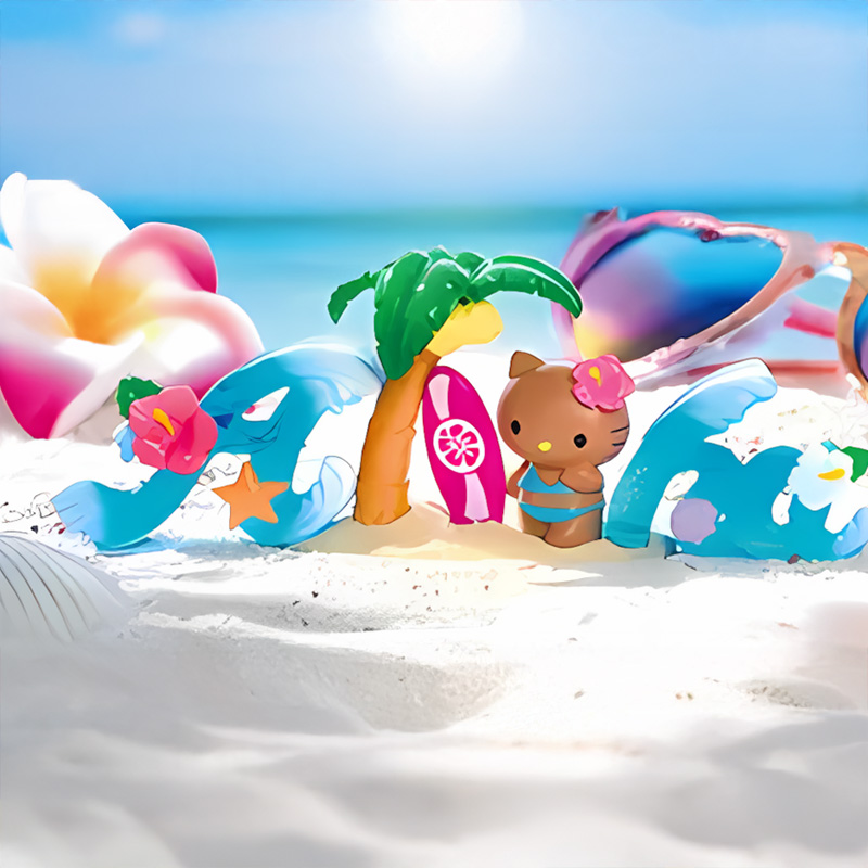 Hello Kitty Rement Words Collection  Asst 6pcs